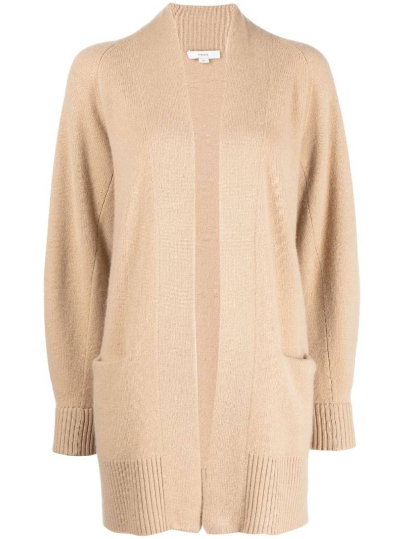 Vince open-front cashmere cardi-coat - Neutrals von Vince