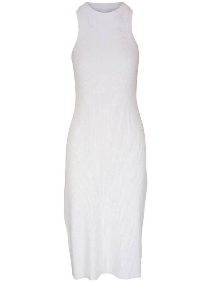 Vince ribbed-knit sleeveless dress - White von Vince