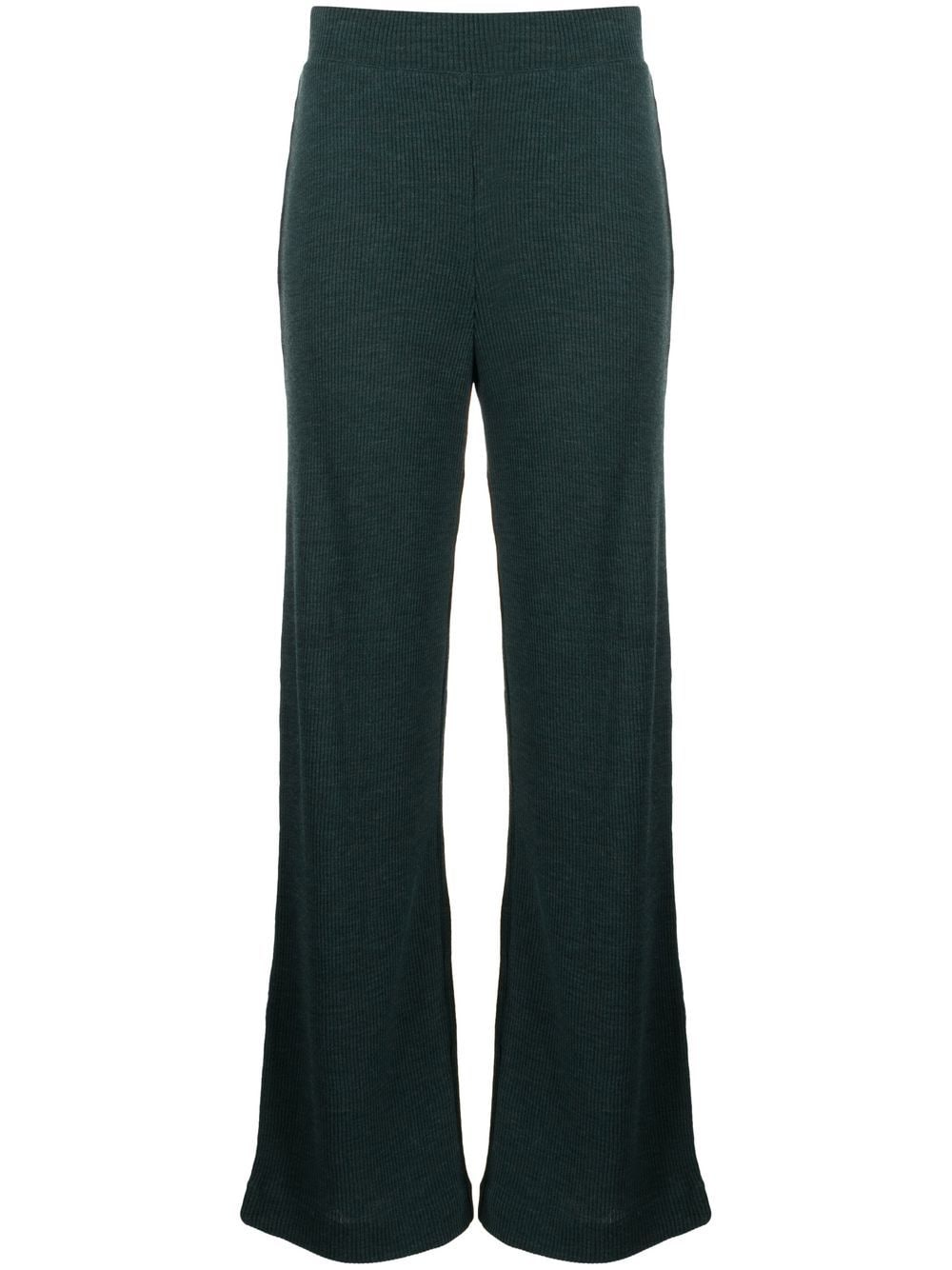 Vince ribbed knit trousers - Green von Vince