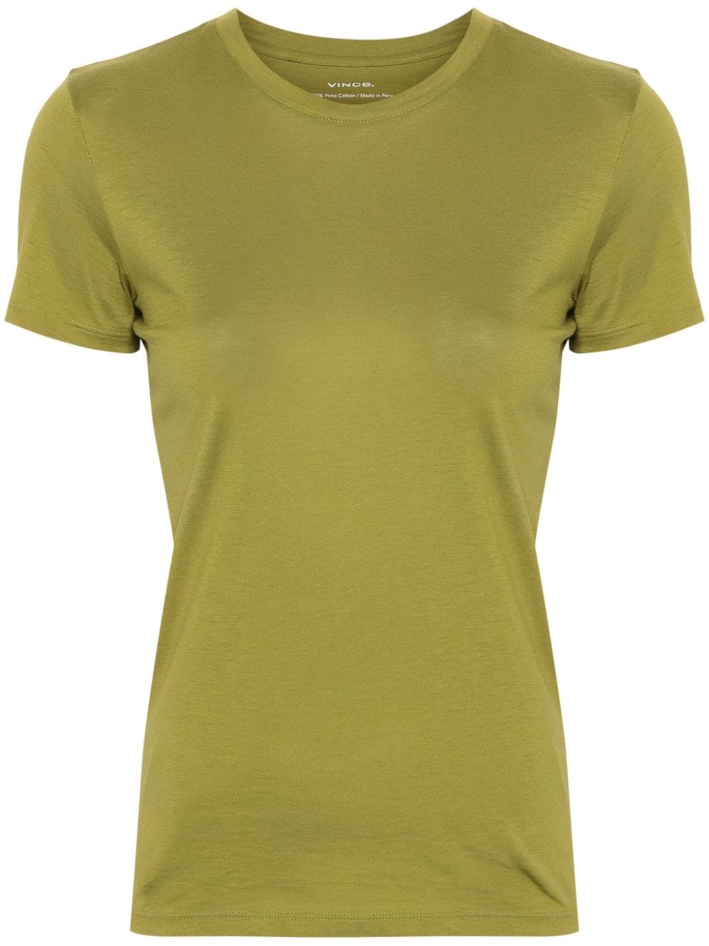 Vince short-sleeve cotton T-shirt - Green von Vince