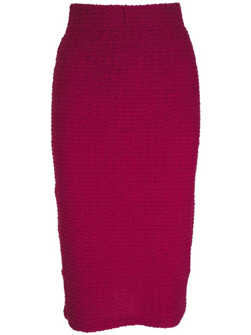 Vince smocked skirt - Pink von Vince