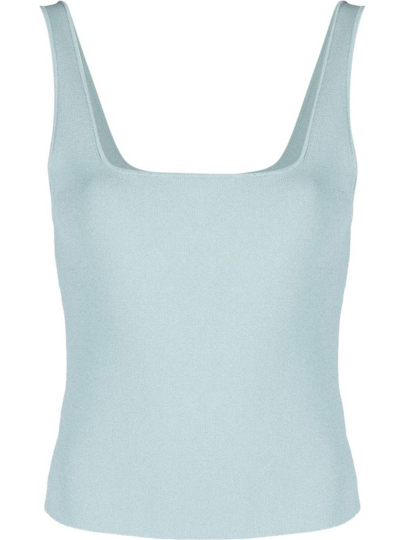 Vince square-neck tank top - Blue von Vince