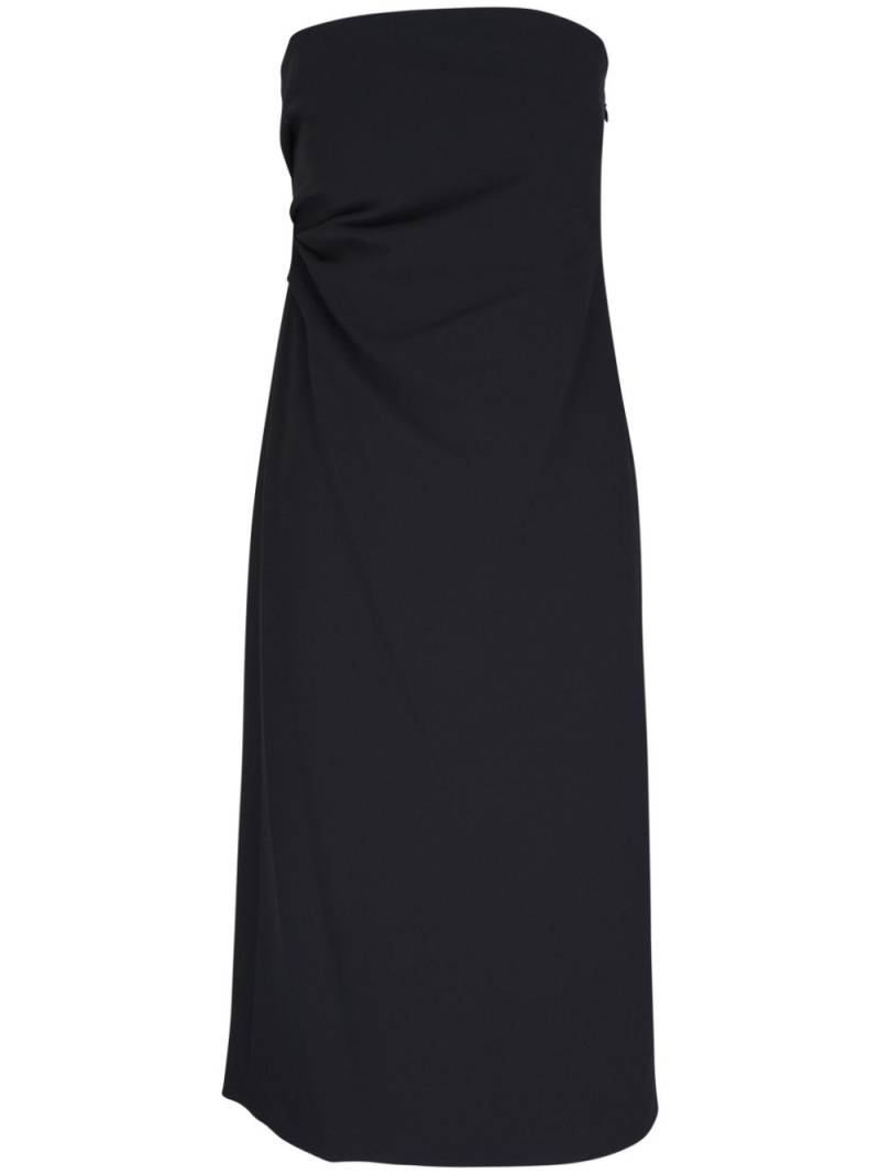 Vince strapless draped dress - Black von Vince