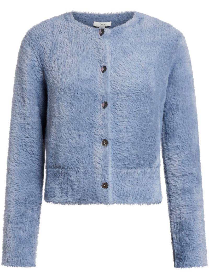 Vince textured buttoned cardigan - Blue von Vince