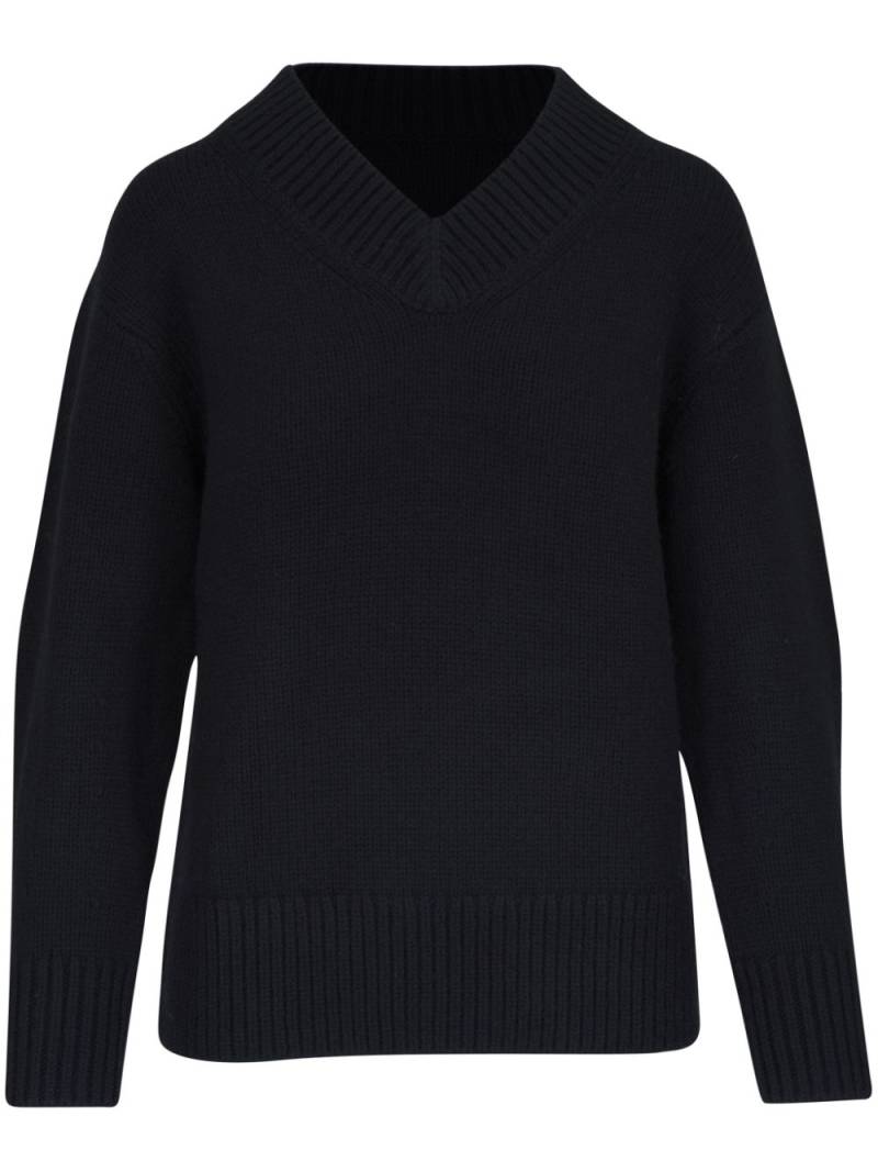 Vince v-neck jumper - Black von Vince