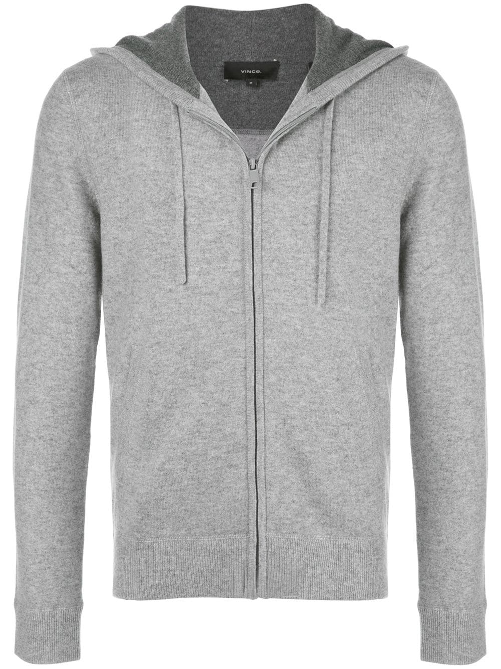 Vince zip-up drawstring hoodie - Grey von Vince