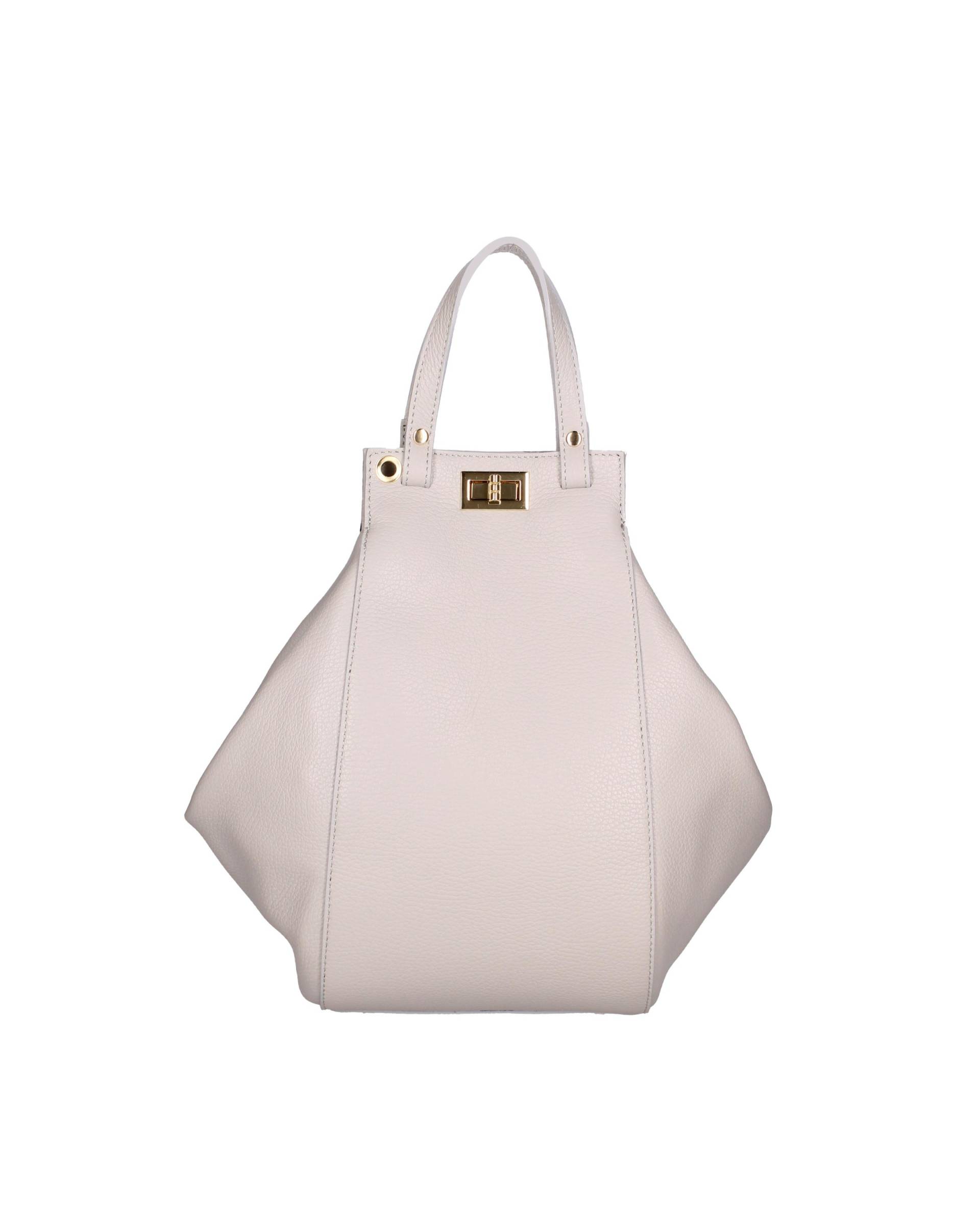 Handtasche Damen Perlgrau ONE SIZE von Viola Castellani