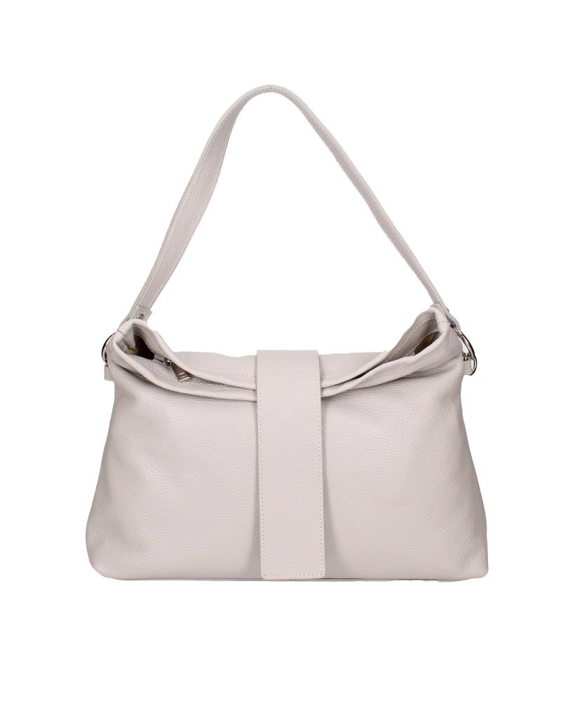 Schultertasche Damen Perlgrau ONE SIZE von Viola Castellani