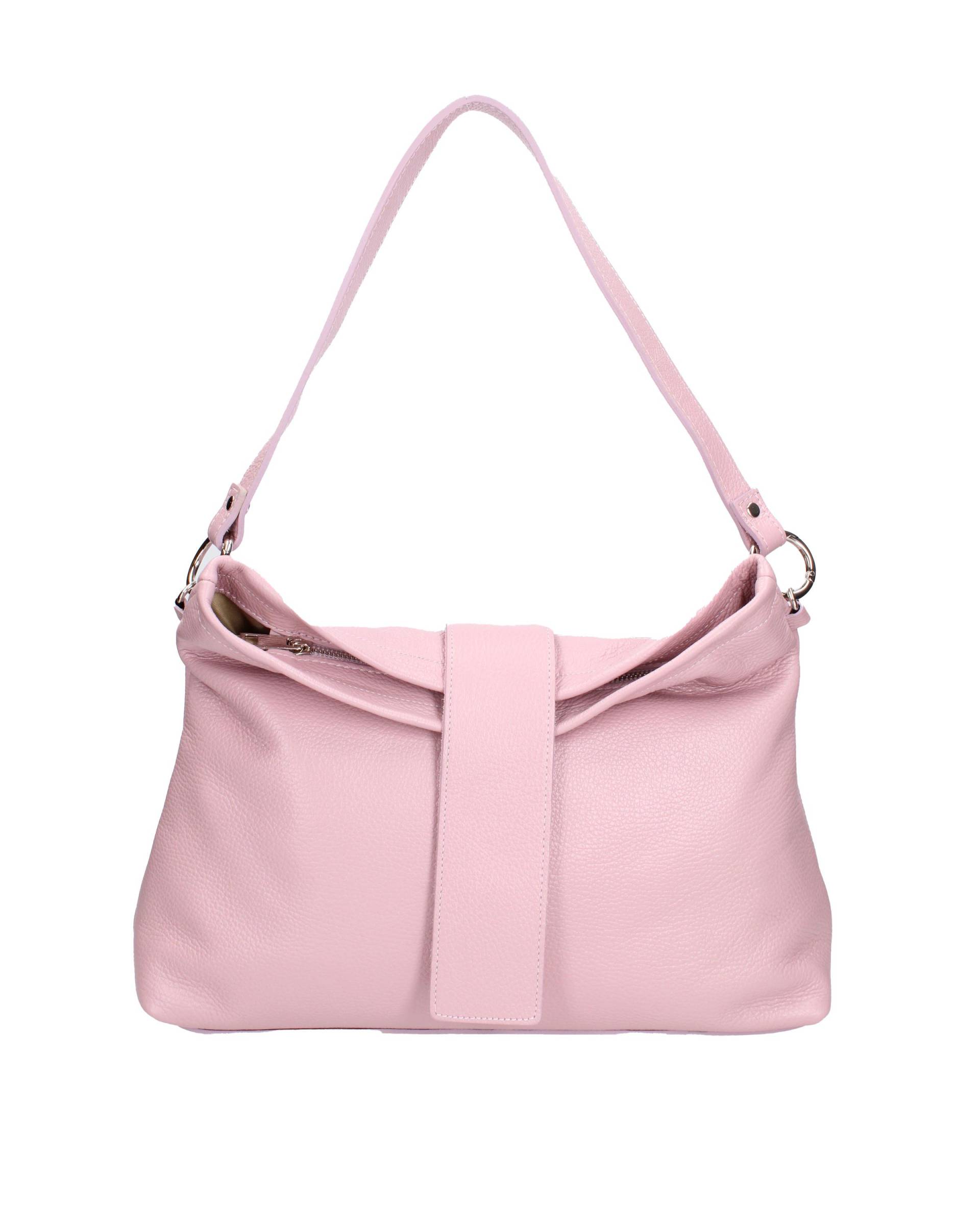 Schultertasche Damen Pink ONE SIZE von Viola Castellani