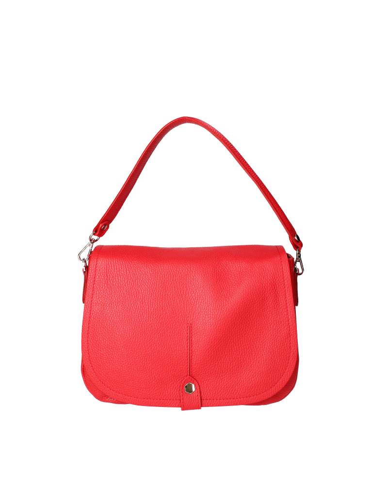 Schultertasche Damen Rot Bunt ONE SIZE von Viola Castellani