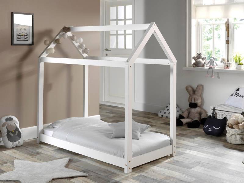 Vipack Kinderbett »Cabane«, (Made in Europe), Hausbett von vipack