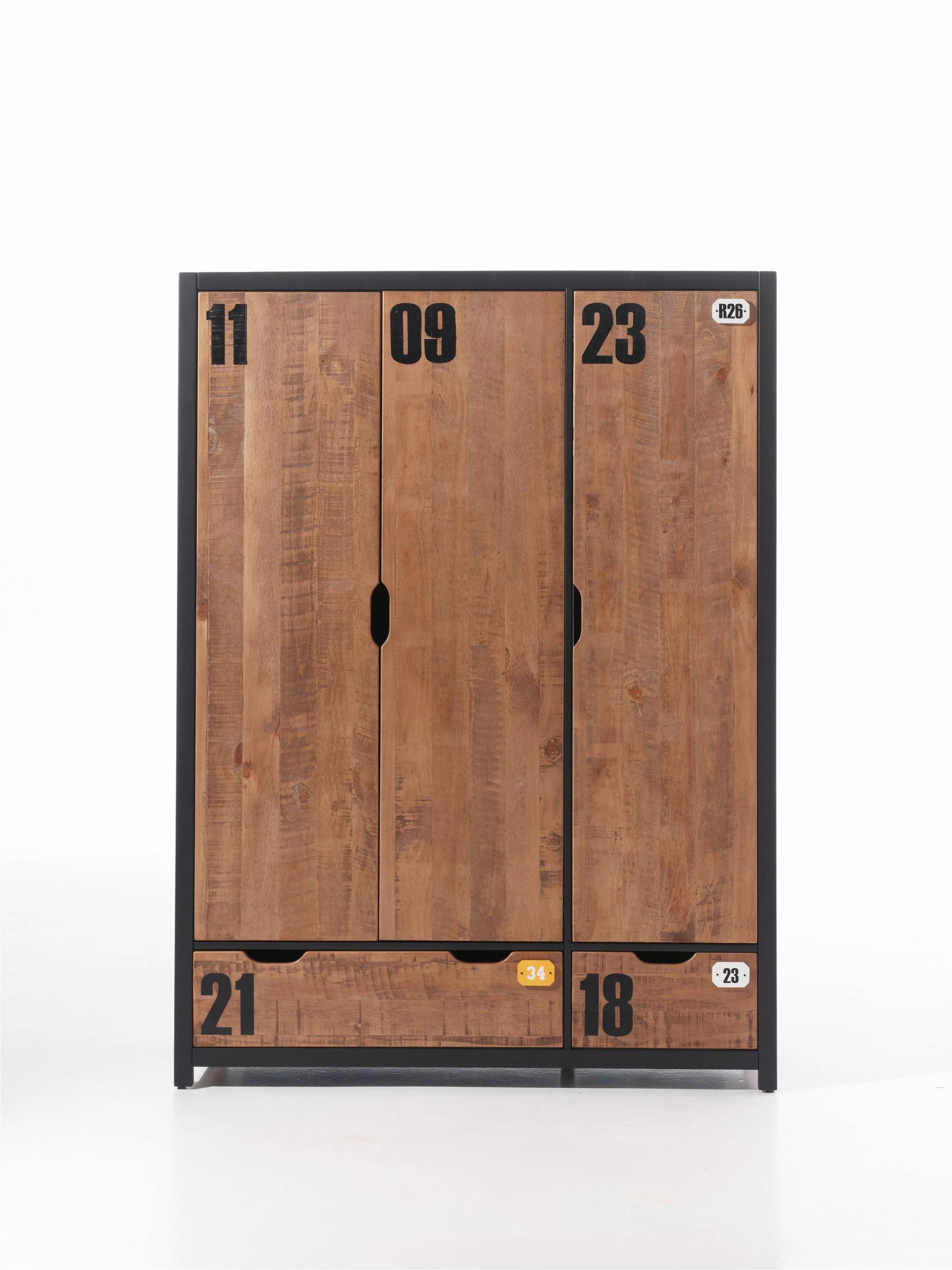 Vipack Kleiderschrank »Alex«, (Made in Europe), aus teilmassiver Kiefer und MDF in 2 Breiten Vipack Kleiderschrank »Alex«, (Made in Europe), aus teilmassiver Kiefer und MDF in 2 Breiten von vipack