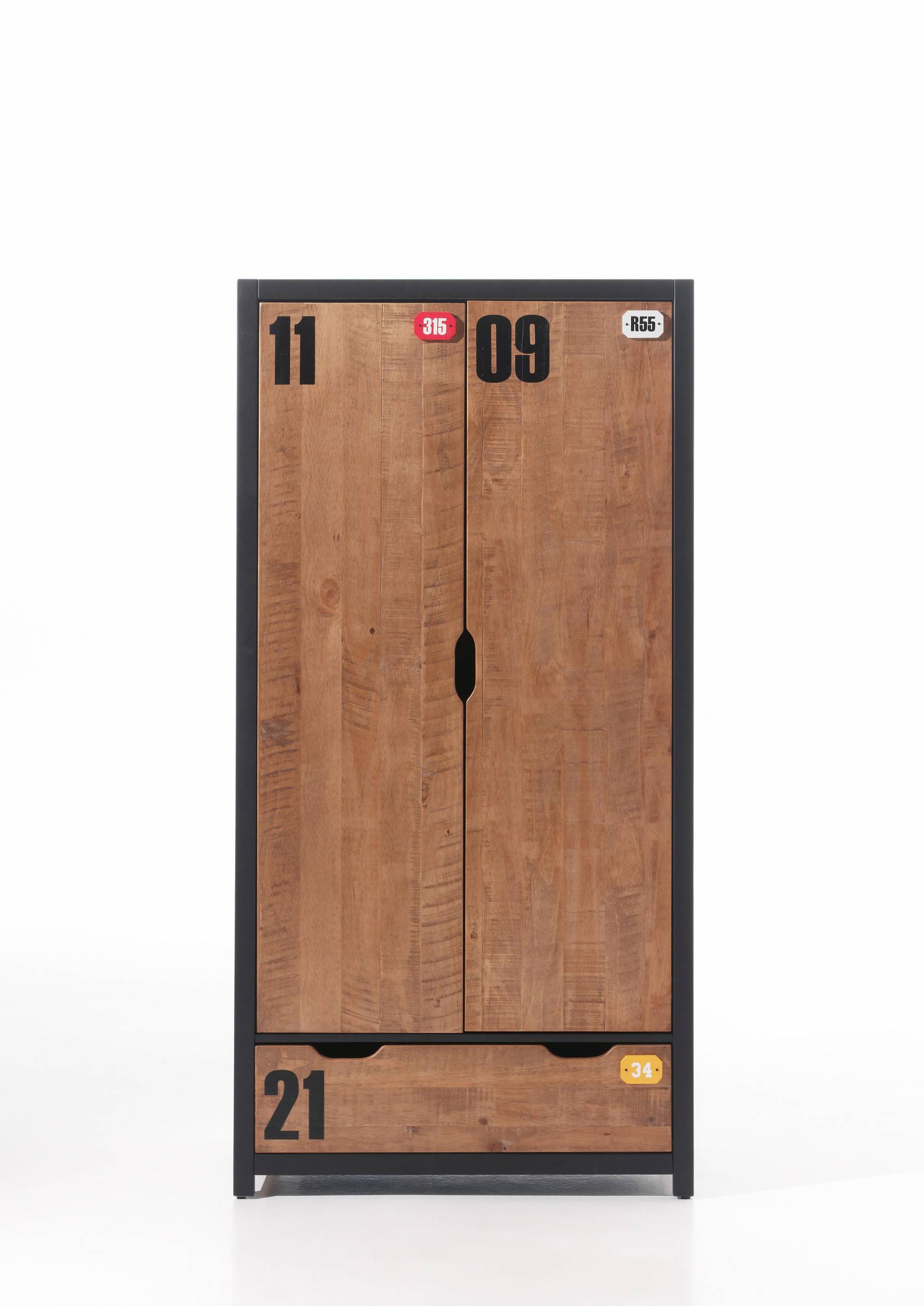 Vipack Kleiderschrank »Alex«, (Made in Europe), aus teilmassiver Kiefer und MDF in 2 Breiten Vipack Kleiderschrank »Alex«, (Made in Europe), aus teilmassiver Kiefer und MDF in 2 Breiten von vipack
