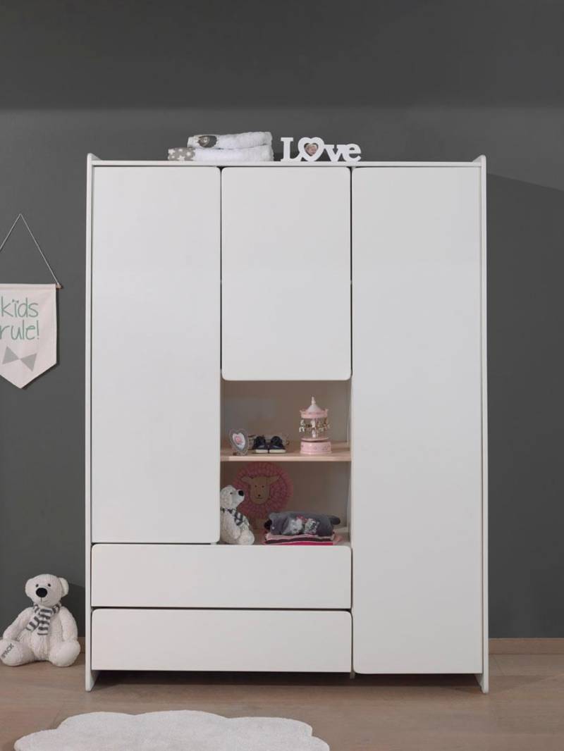 Vipack Kleiderschrank »Kiddy«, (Made in Europe), MDF-Oberfläche von vipack