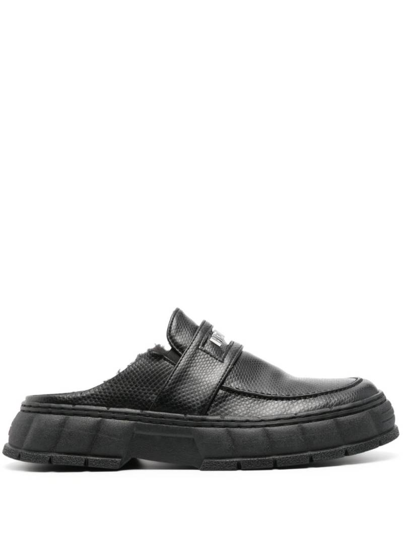 Virón 1969 faux-shearling loafers - Black von Virón