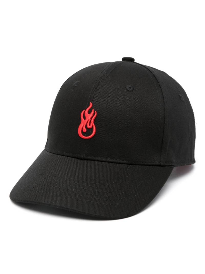 Vision Of Super Red Flame baseball cap - Black von Vision Of Super