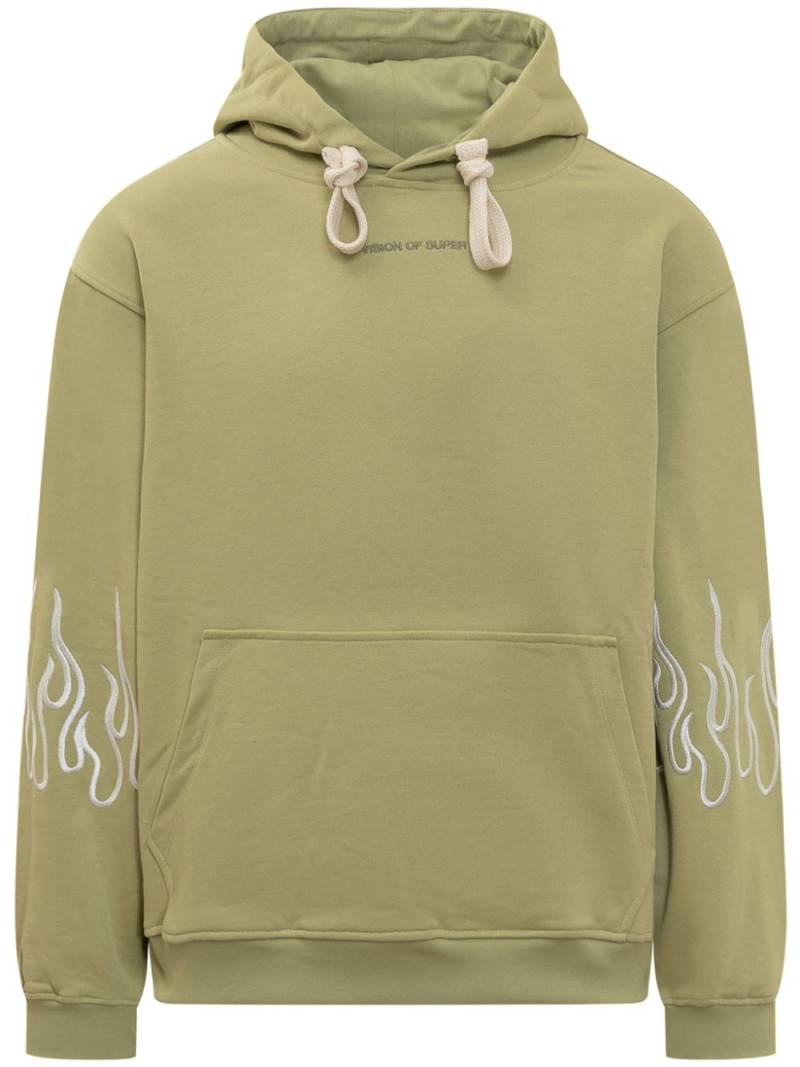 Vision Of Super embroidered-design hoodie - Green von Vision Of Super