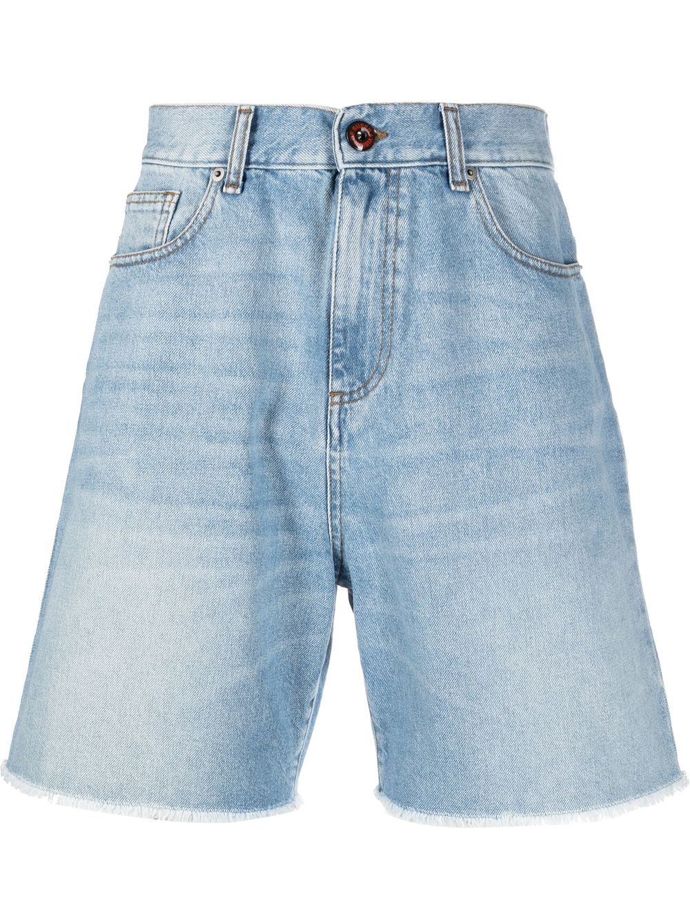 Vision Of Super knee-length denim shorts - Blue von Vision Of Super