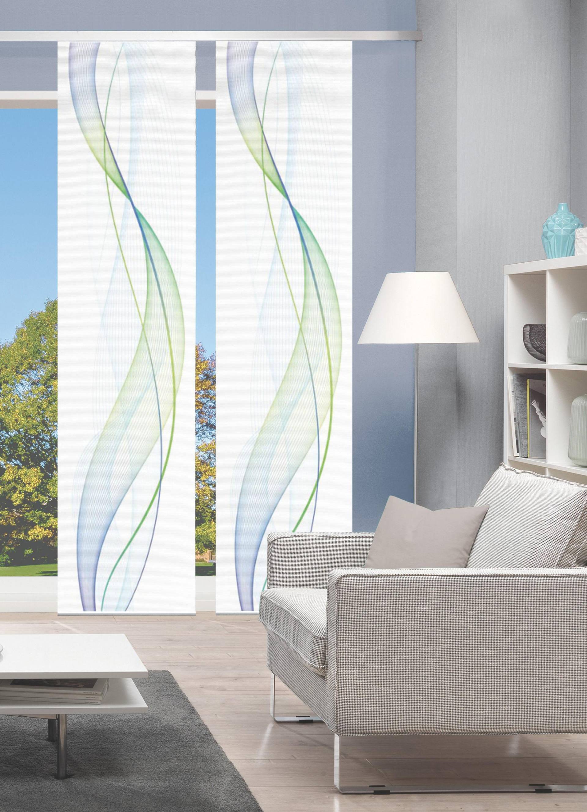 Vision S Schiebegardine »2ER SET HEIGHTS«, (2 St.), HxB: 260x60, Schiebevorhang 2er Set Digitaldruck Vision S Schiebegardine »2ER SET HEIGHTS«, (2 St.), HxB: 260x60, Schiebevorhang 2er Set Digitaldruck von Vision S