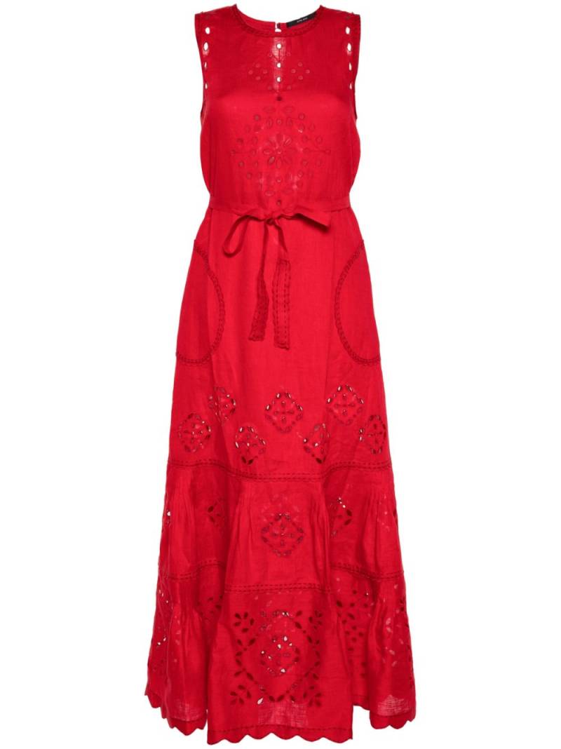 Vita Kin Karry linen maxi dress - Red von Vita Kin