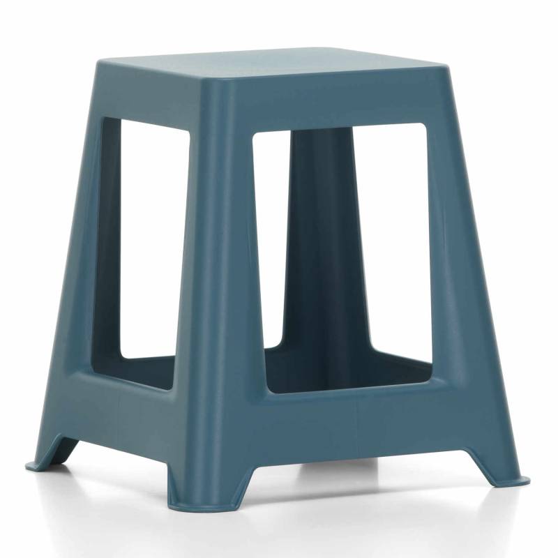 Chap Hocker, Farbe meerblau re von Vitra