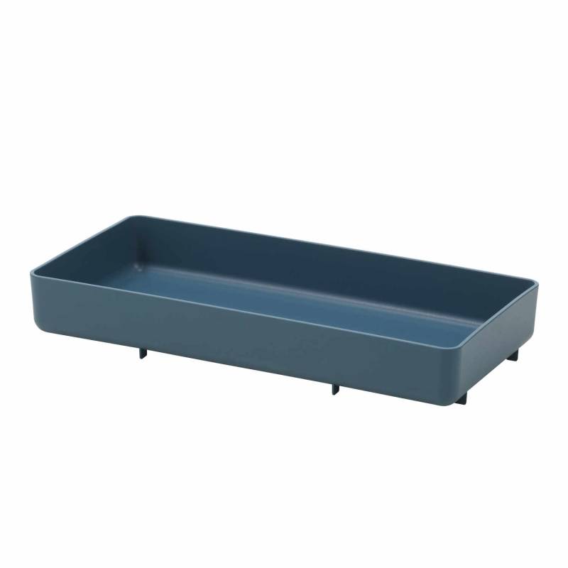 Chap Tray Behälter, Farbe meerblau re von Vitra