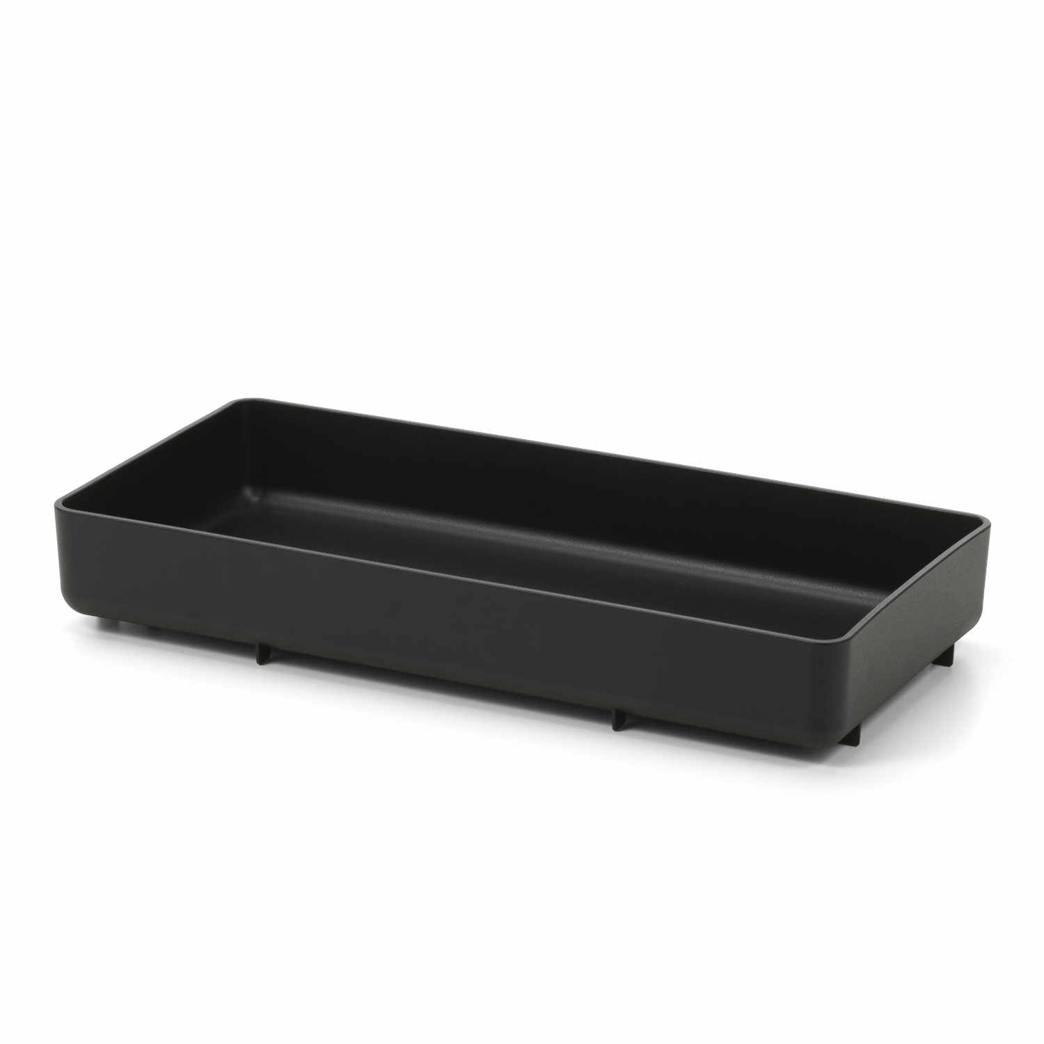 Chap Tray Behälter, Farbe tiefschwarz re von Vitra