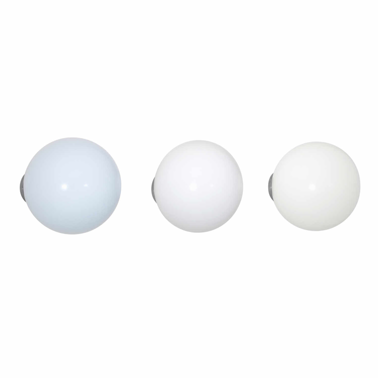 Coat Dots 3er Garderobenhaken, Farbe weiss von Vitra