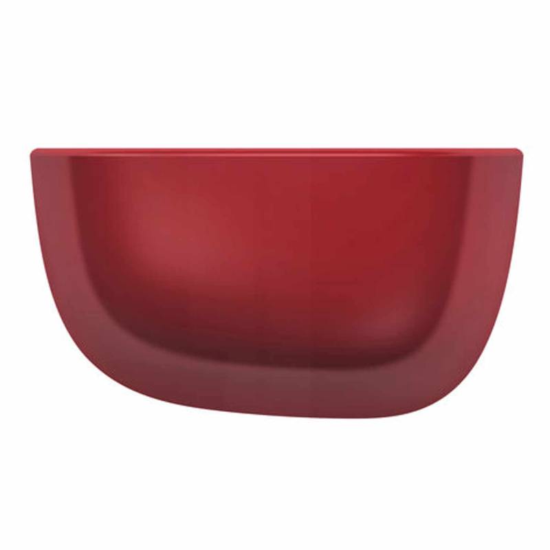 Corniches Wandregal, Grösse small h. 14,4 x t. 14,4 x b. 21 cm, Farbe japanese red von Vitra