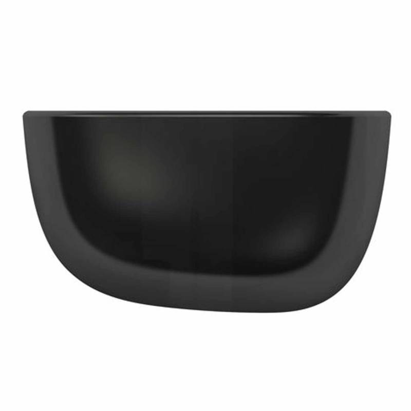 Corniches Wandregal, Grösse small h. 14,4 x t. 14,4 x b. 21 cm, Farbe schwarz von Vitra