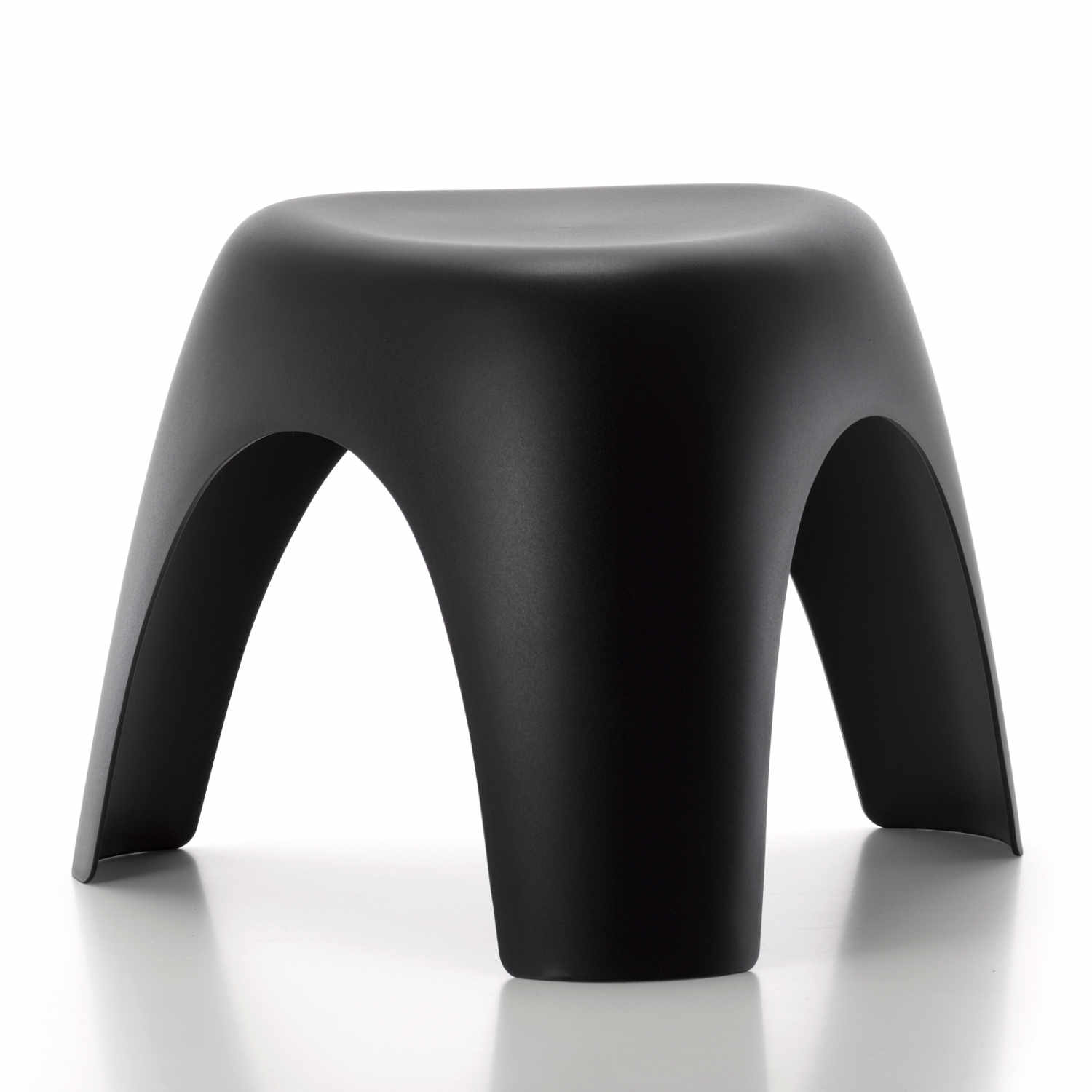 Elephant Stool Beistelltisch/Hocker , Farbe schwarz von Vitra