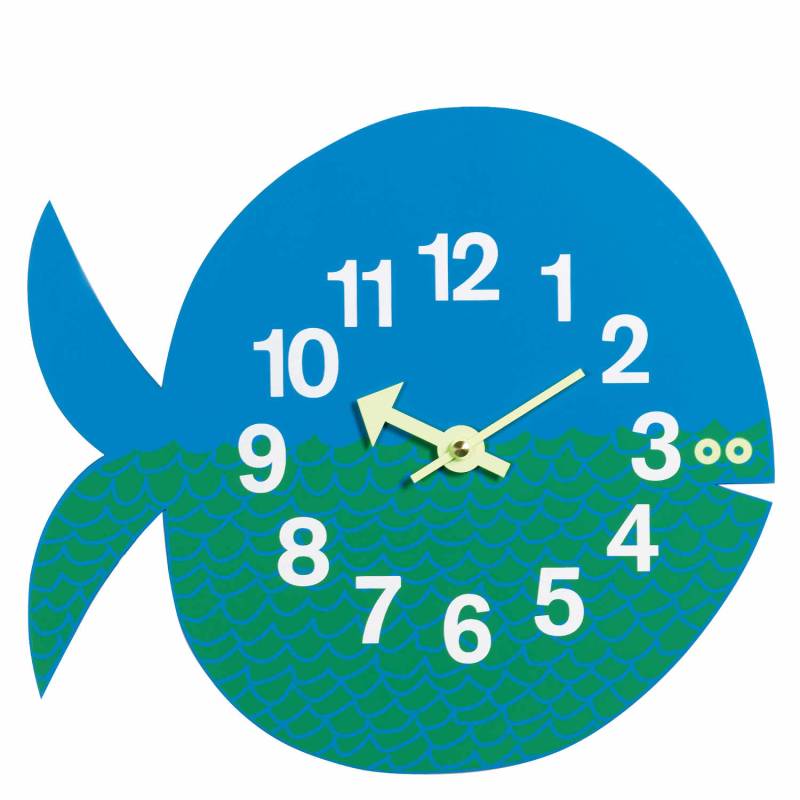 Fernando the Fish - Zoo Timers Wanduhr von Vitra