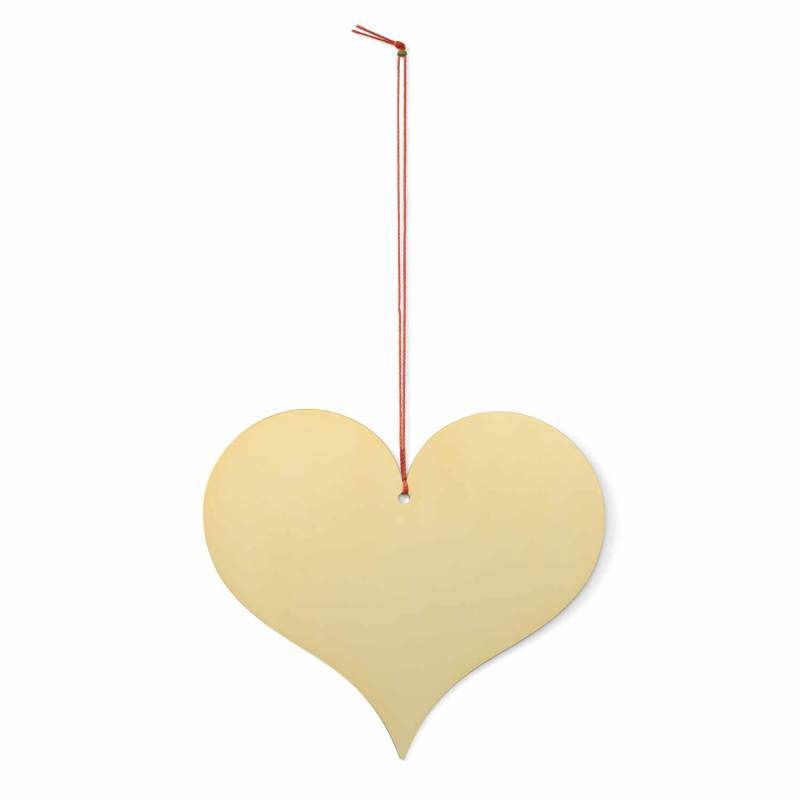 Girard Ornaments 6er-Set Hängeschmuck, Motiv heart von Vitra