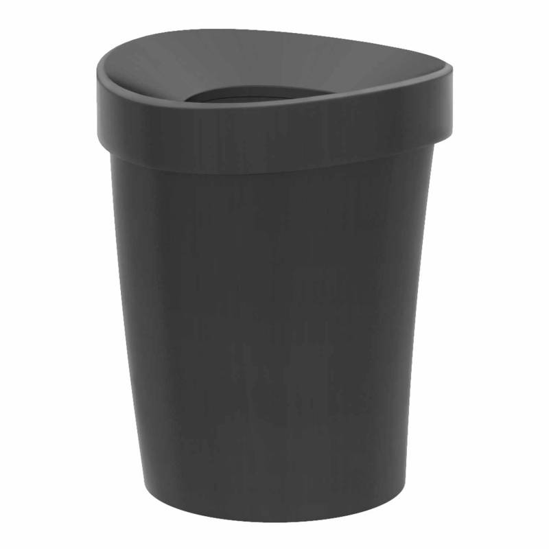 Happy Bin Abfalleimer, Grösse large d. 30 cm, Farbe basic dark von Vitra