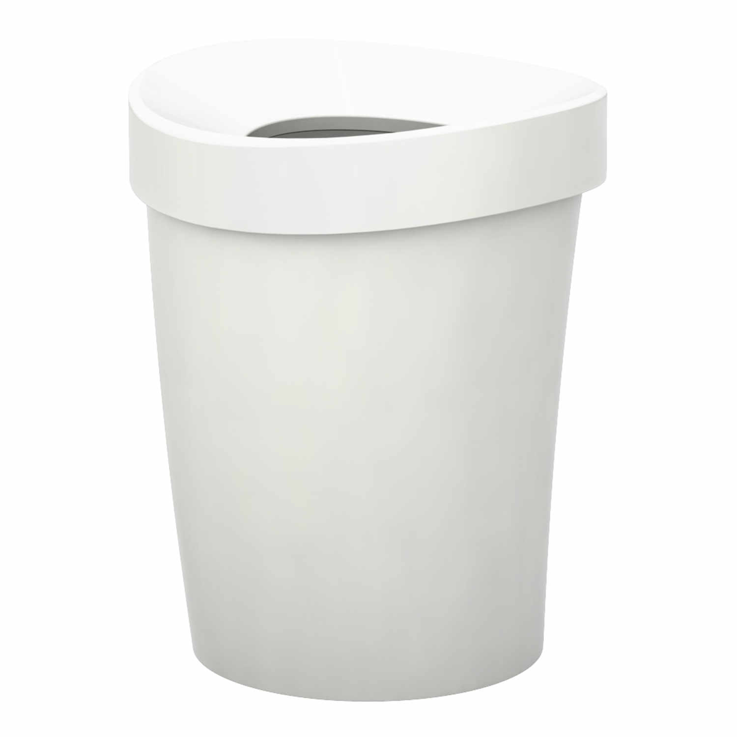 Happy Bin Abfalleimer, Grösse large d. 30 cm, Farbe weiss von Vitra