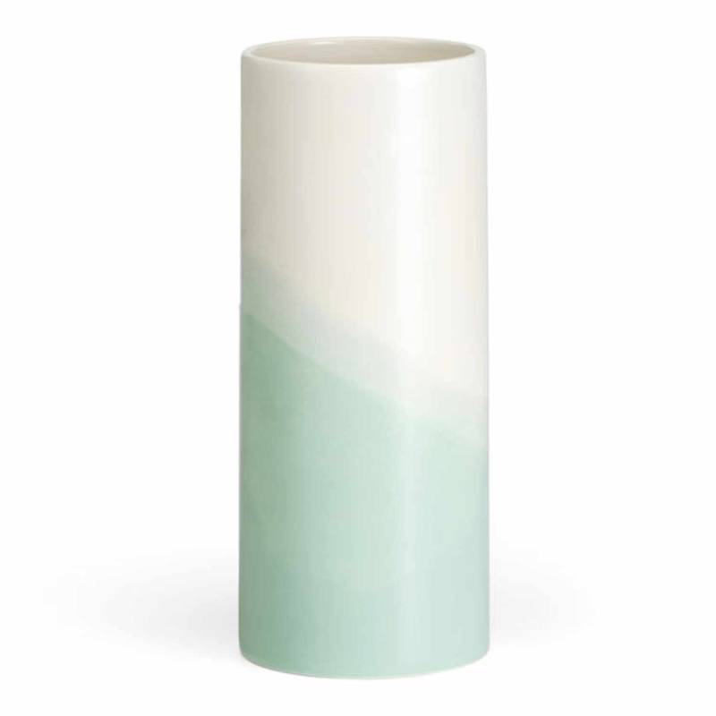 Herringbone Vessels glatt Vase, Farbe mint von Vitra