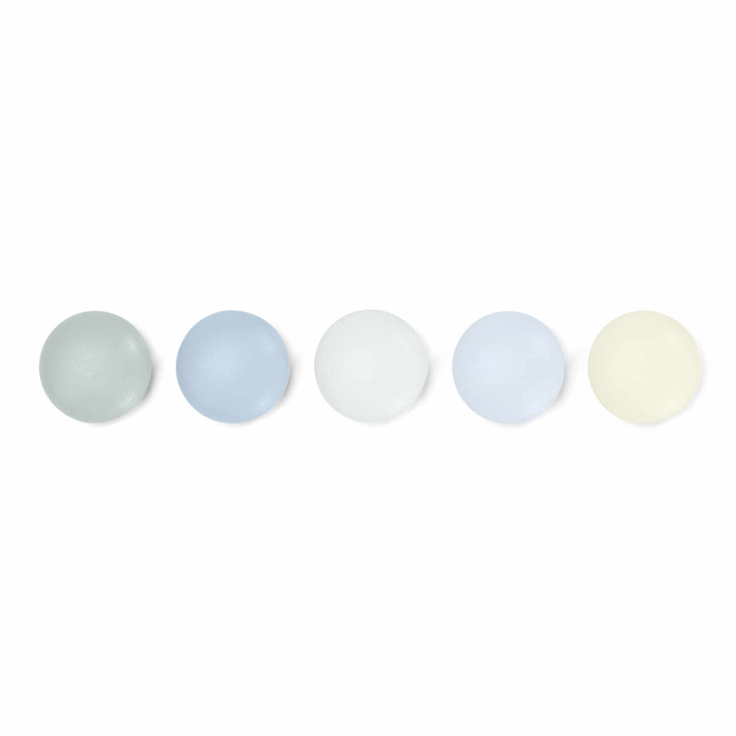 Magnet Dots 5er-Set Magnete, Farbe hell von Vitra