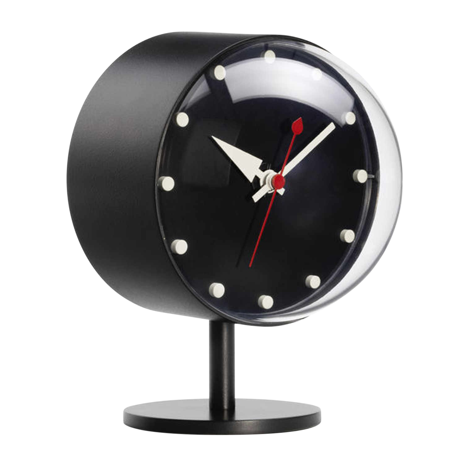 Night Clock Black Version Tischuhr von Vitra