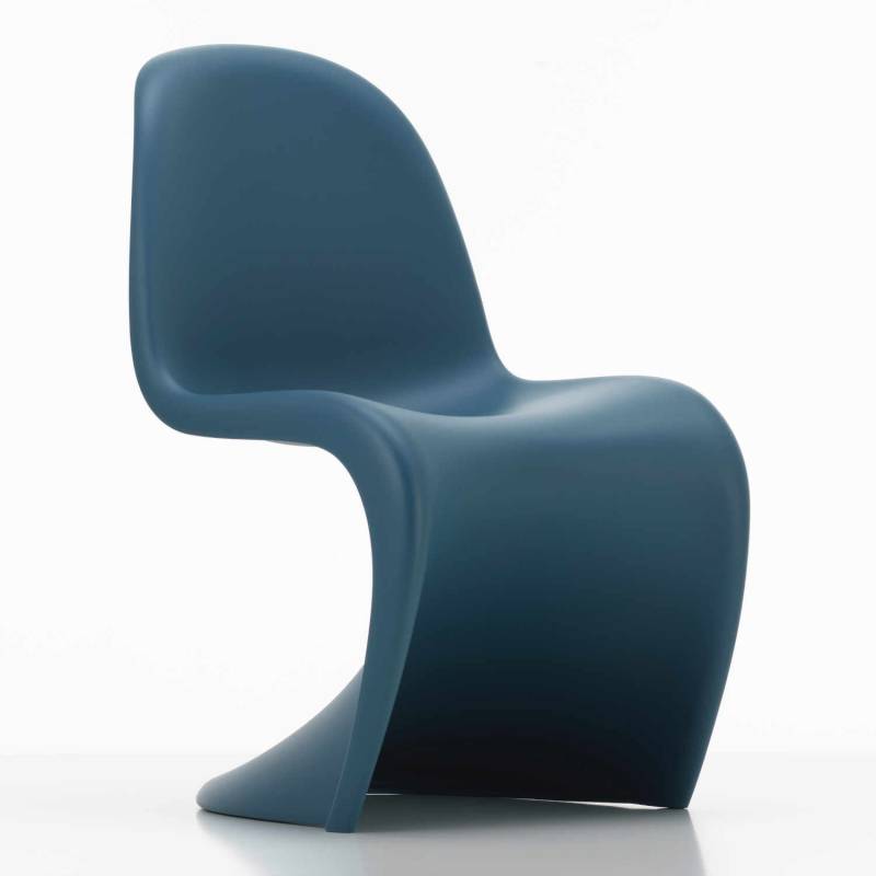 Panton Junior Kinderstuhl, Farbe meerblau von Vitra