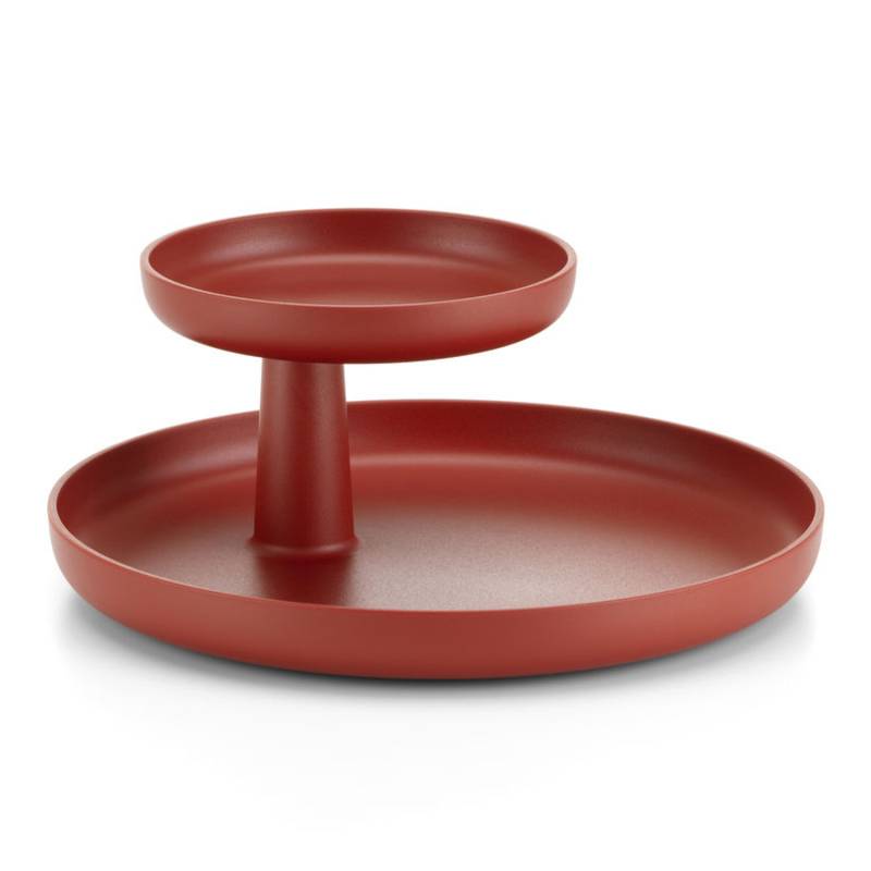 Rotary Tray Etagere, Farbe backstein dunkel von Vitra