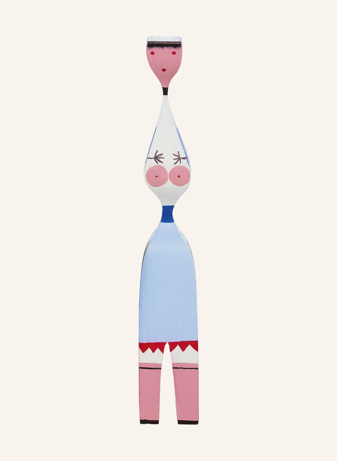 Vitra Dekofigur Wooden Doll No. 7 blau von Vitra