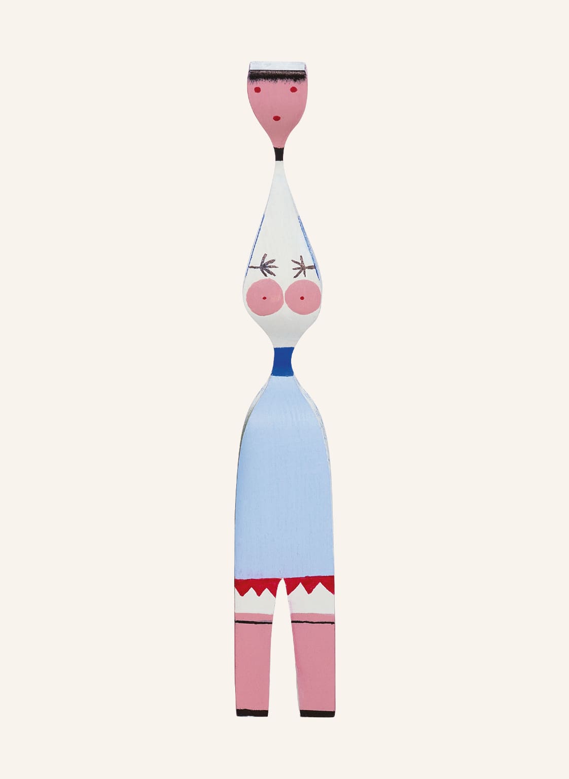 Vitra Dekofigur Wooden Doll No. 7 blau Vitra Dekofigur Wooden Doll No. 7 blau von Vitra