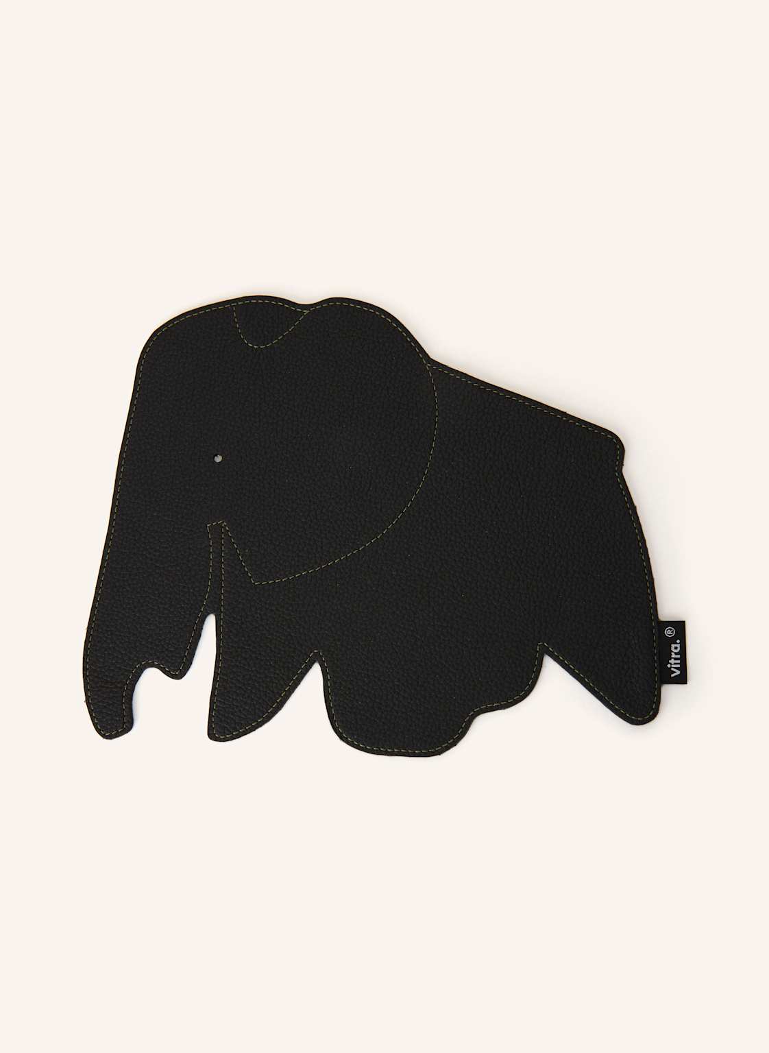 Vitra Mousepad Elephant Aus Leder schwarz von Vitra