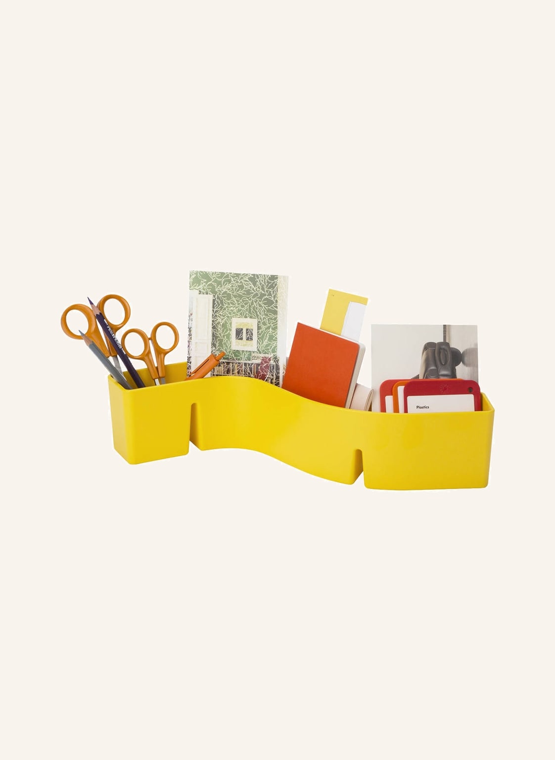 Vitra Schreibtisch-Organizer S-Tidy gelb von Vitra