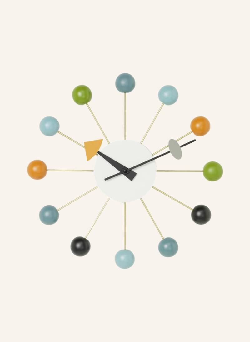 Vitra Wanduhr Ball Clock blau von Vitra