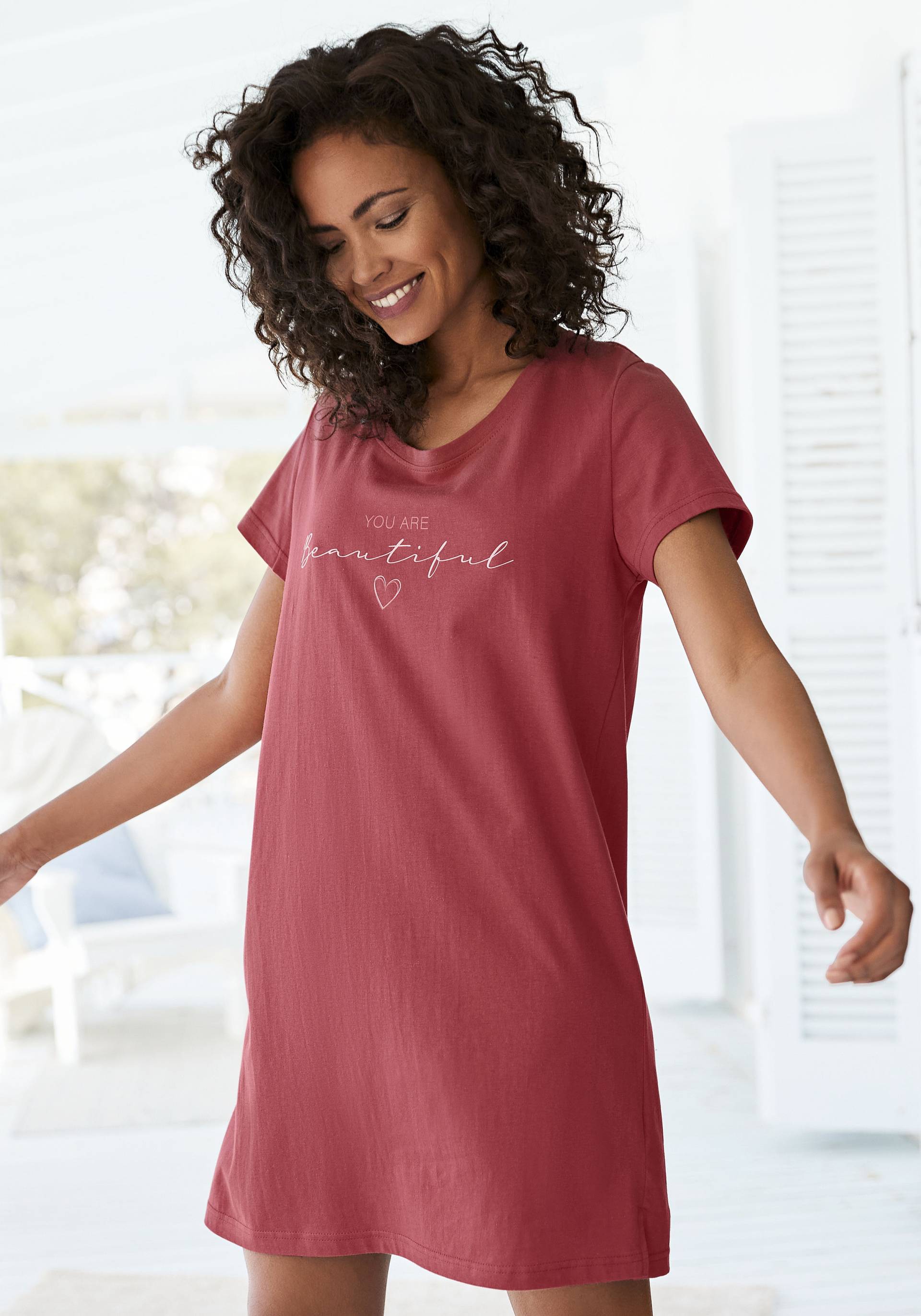 Vivance Dreams Bigshirt, mit Frontdruck von Vivance Dreams