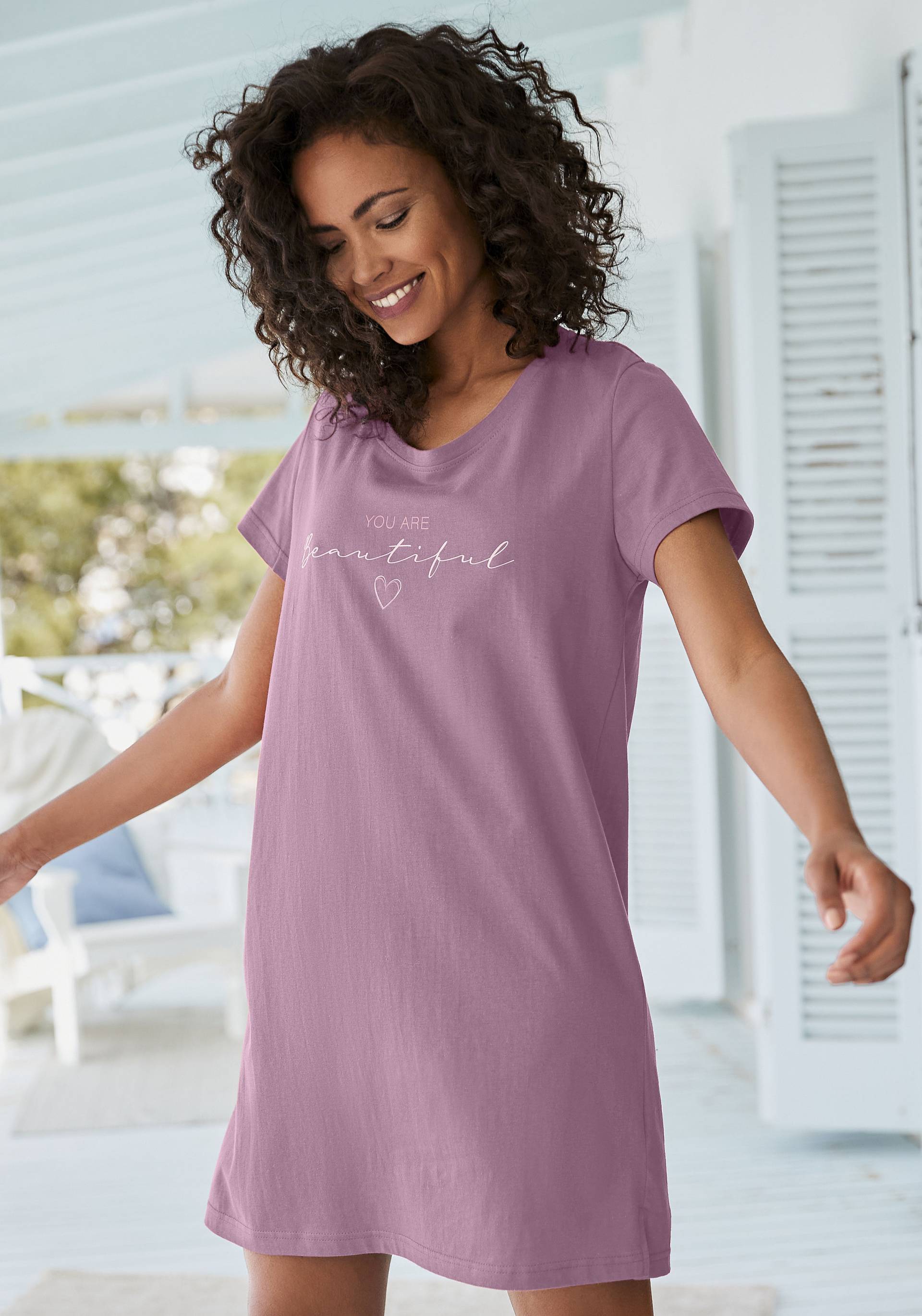 Vivance Dreams Bigshirt, mit Frontdruck von Vivance Dreams