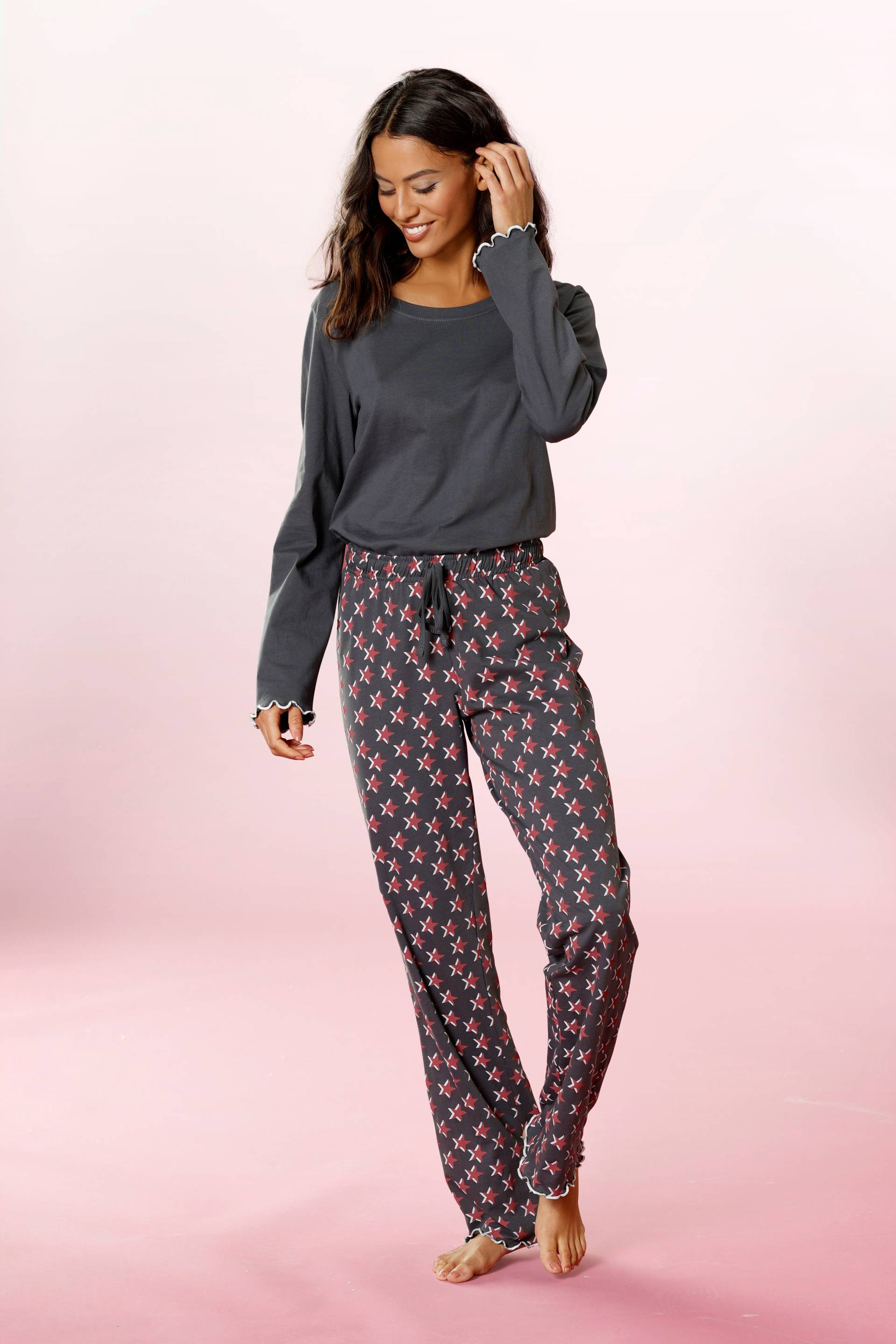 Vivance Dreams Pyjama, (2 tlg.), mit Sternenprint Vivance Dreams Pyjama, (2 tlg.), mit Sternenprint von Vivance Dreams