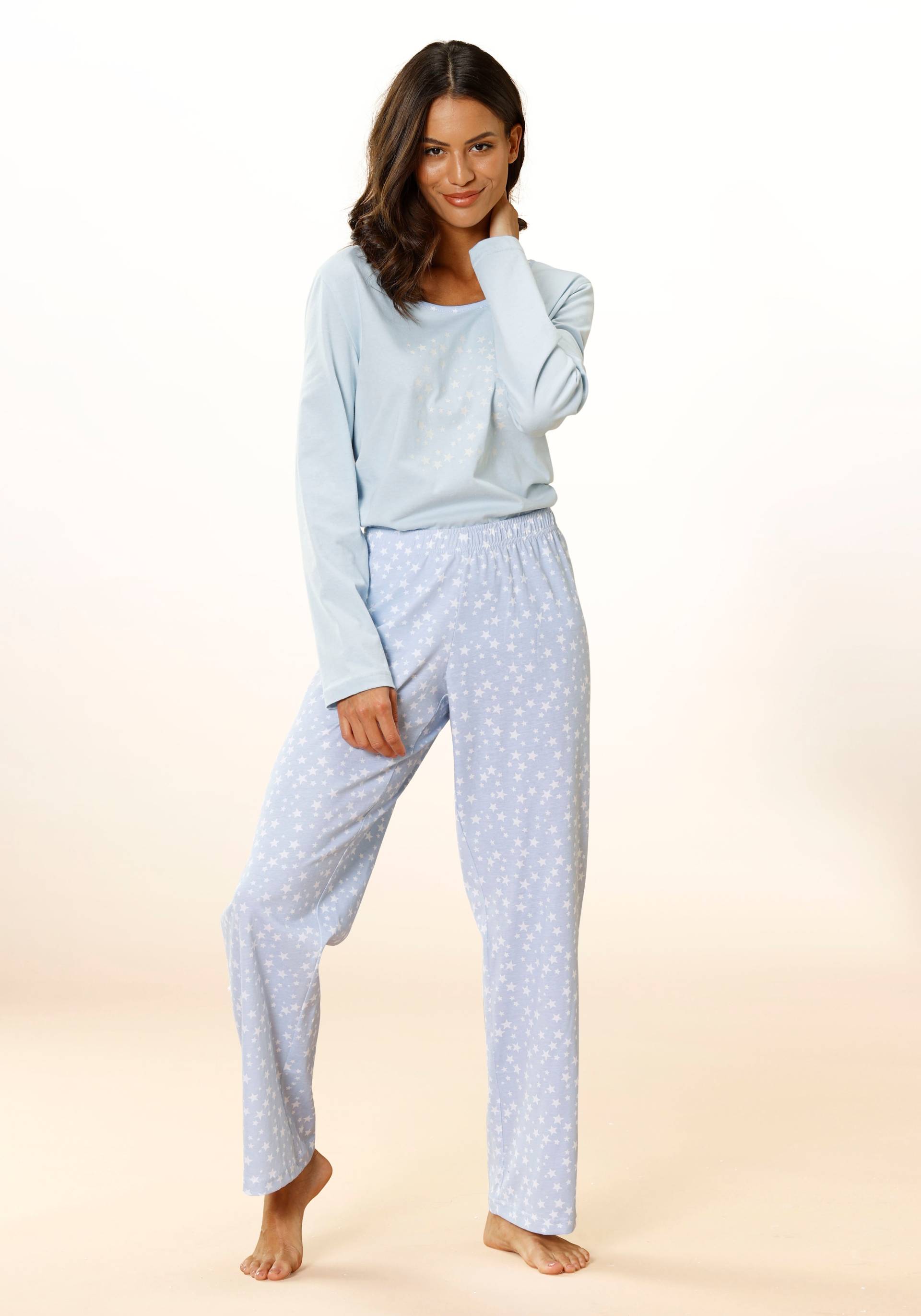 Vivance Dreams Pyjama, (2 tlg.), mit Sternenprint Vivance Dreams Pyjama, (2 tlg.), mit Sternenprint von Vivance Dreams