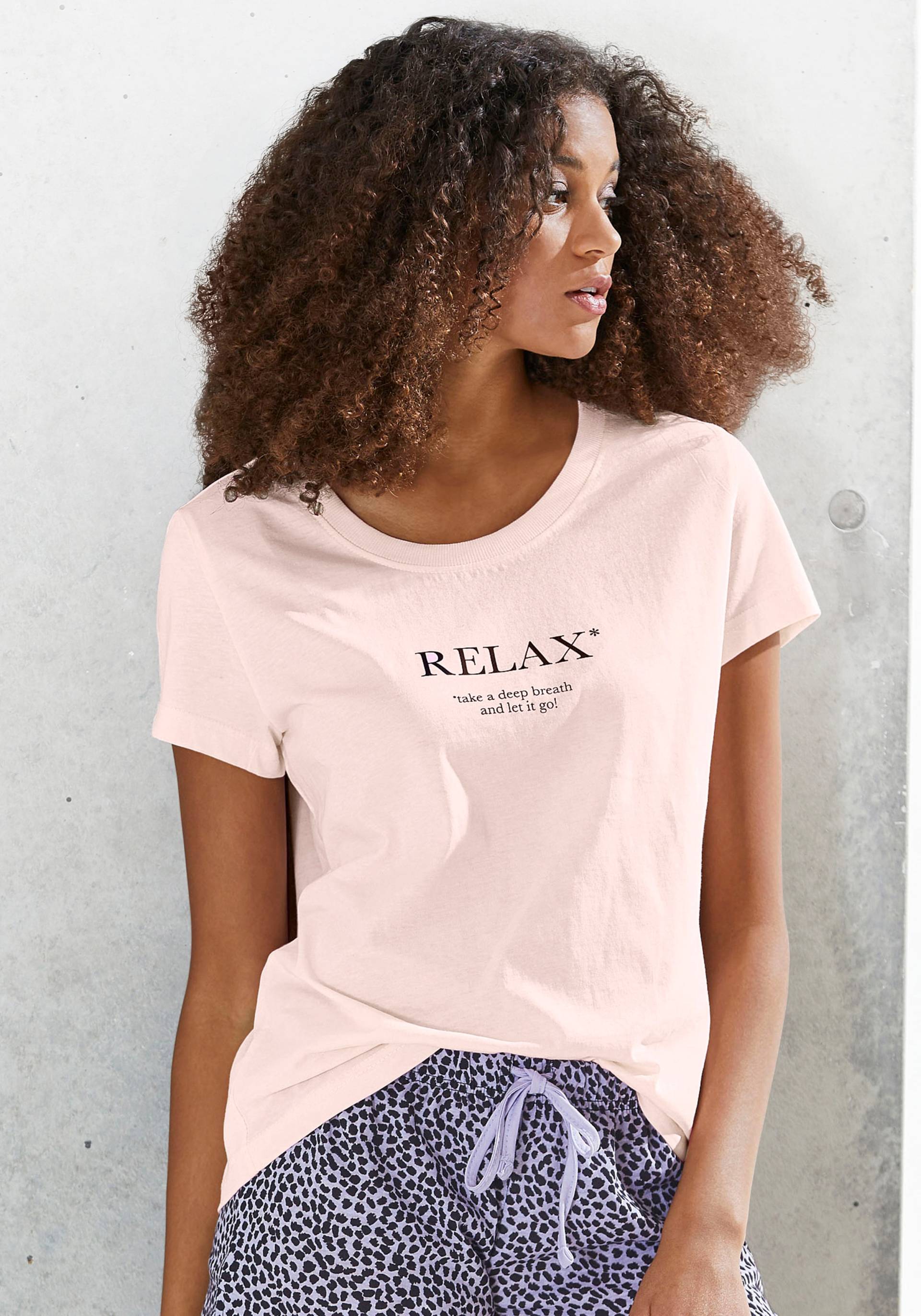 Vivance Dreams Pyjamaoberteil, mit Statementdruck Vivance Dreams Pyjamaoberteil, mit Statementdruck von Vivance Dreams